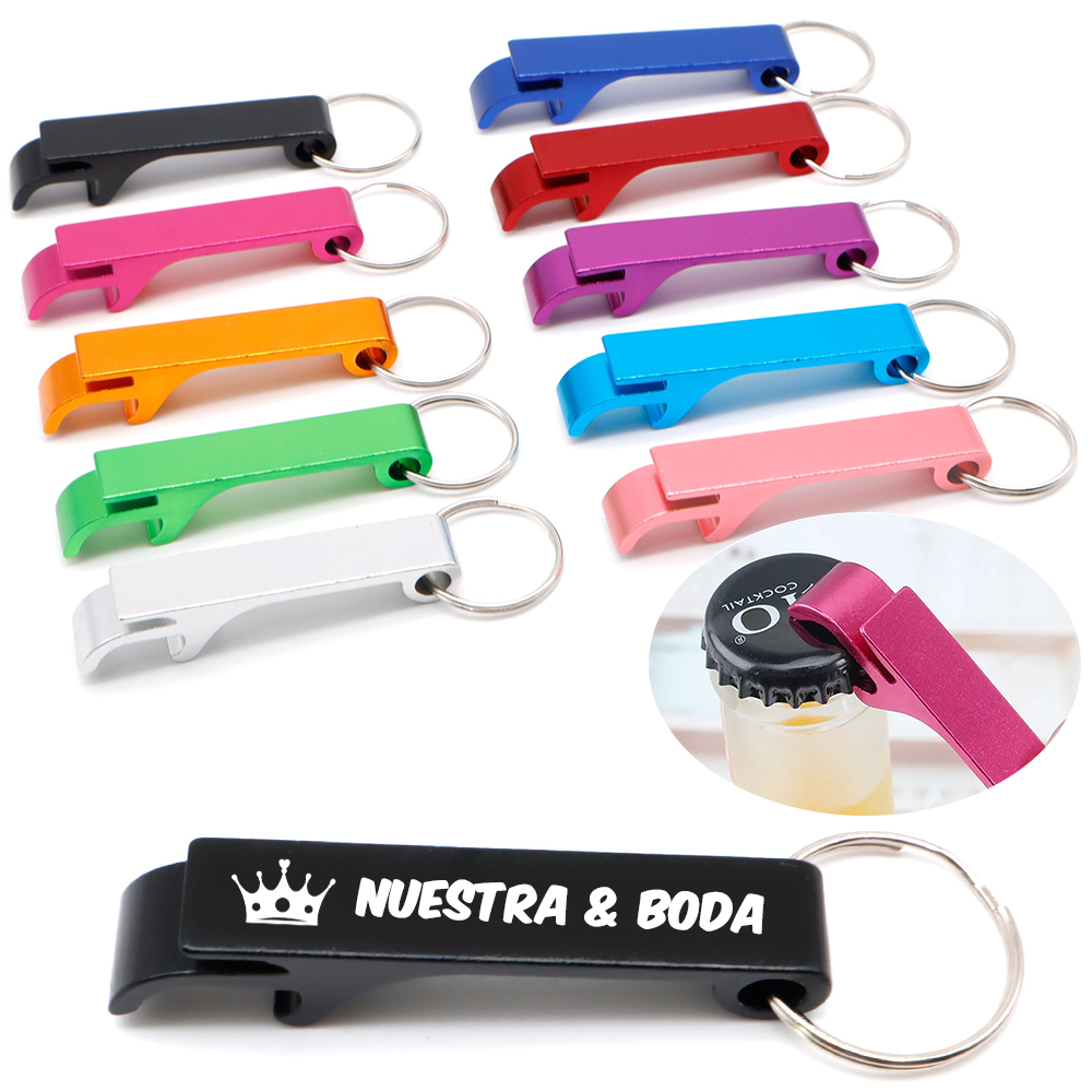 Bottle Opener Keyring - 20 50 100 Stück individueller kleiner