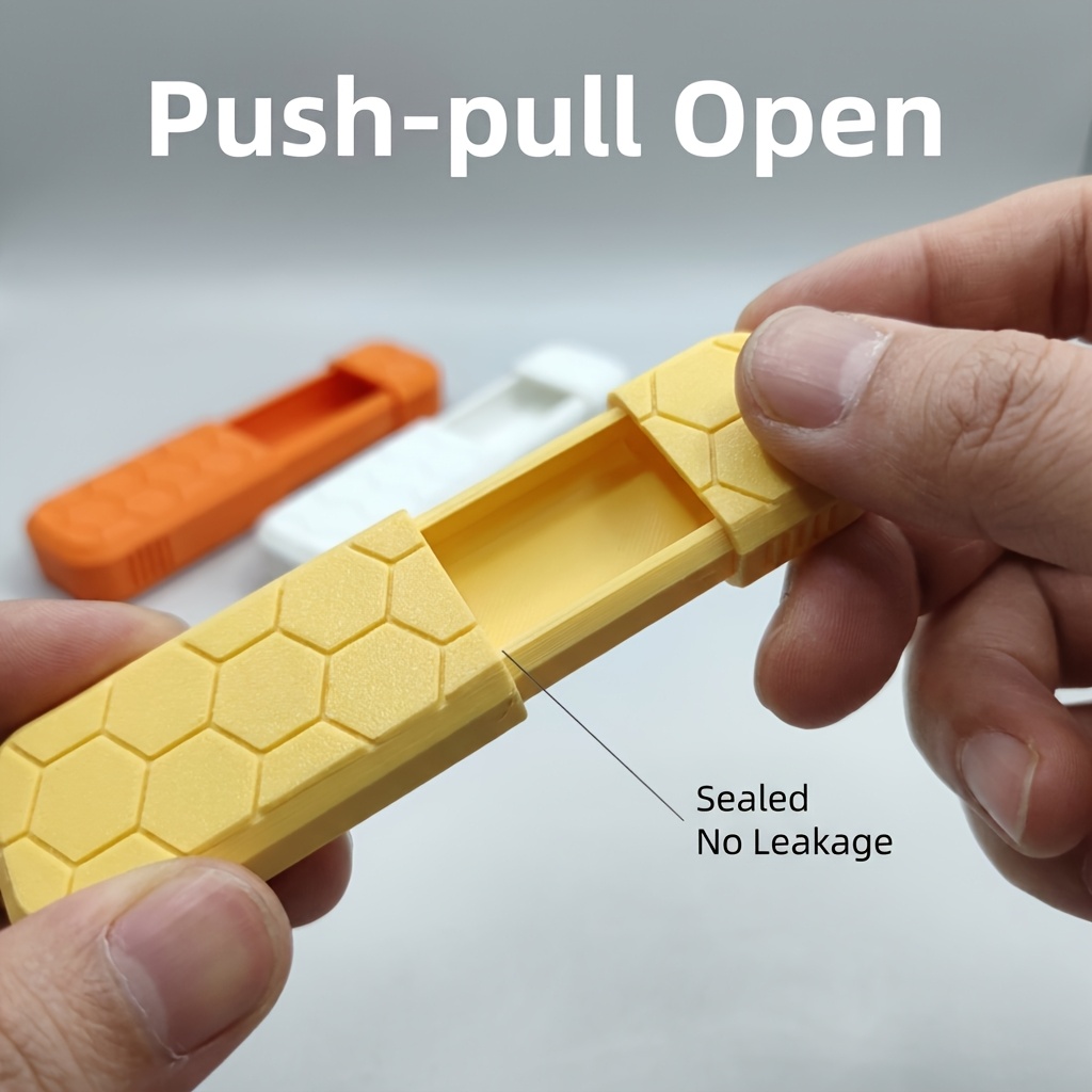 Edc Pill Carry - EDC Slide Open Aufbewahrungsbox, Taschen-Pillenbehälter mit