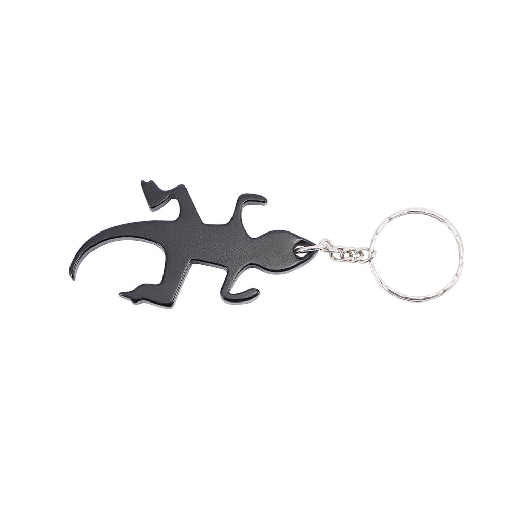 Bottle Opener Keyring - Cartoon Kreative Eidechse Form Aluminium Legierung