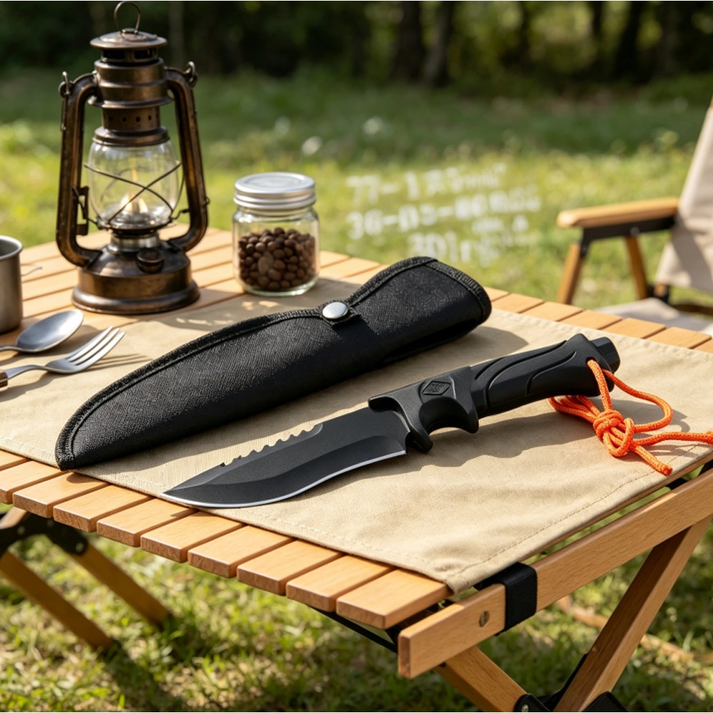 Multifunktionales Camping- und – Edc Fixed Blade Deep Carry Bewertung und Preis
