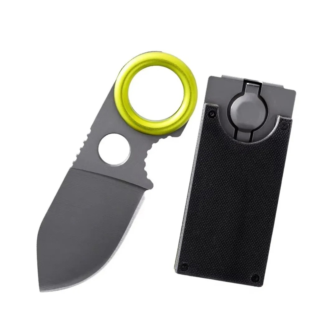Mini EDC Ringmesser mit festst – Edc Fixed Blade Deep Carry Bewertung und Preis