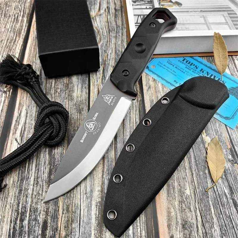 Tragbares D2-Stahl-Messer mit  – Edc Fixed Blade Deep Carry Bewertung und Preis