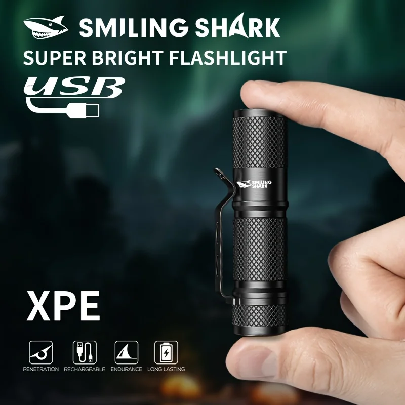 SMILING SHARK Ultra-Leistungss – Edc Carry Flashlight Bewertung und Preis