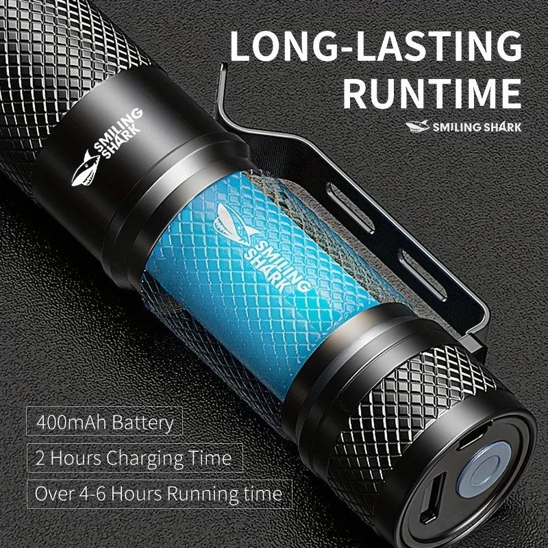 SMILING SHARK Ultra-Leistungss – Edc Carry Flashlight Bewertung und Preis