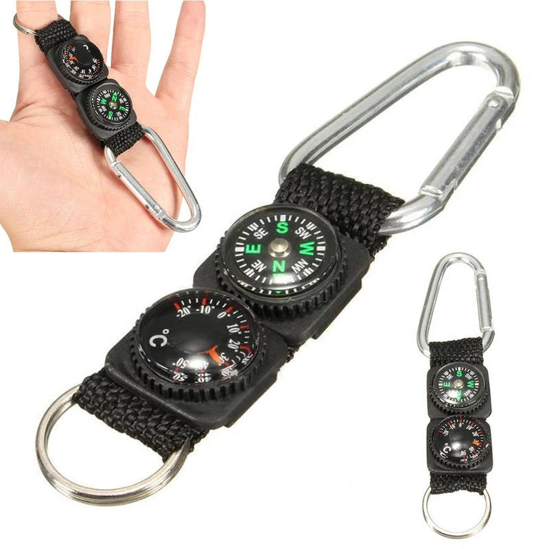 1pc Universal Multifunktions 3 – Compass Keychain Mini Bewertung und Preis