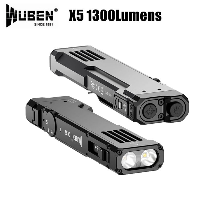 WUBEN X5 Kompakte EDC-Taschenl – Edc Carry Flashlight Bewertung und Preis