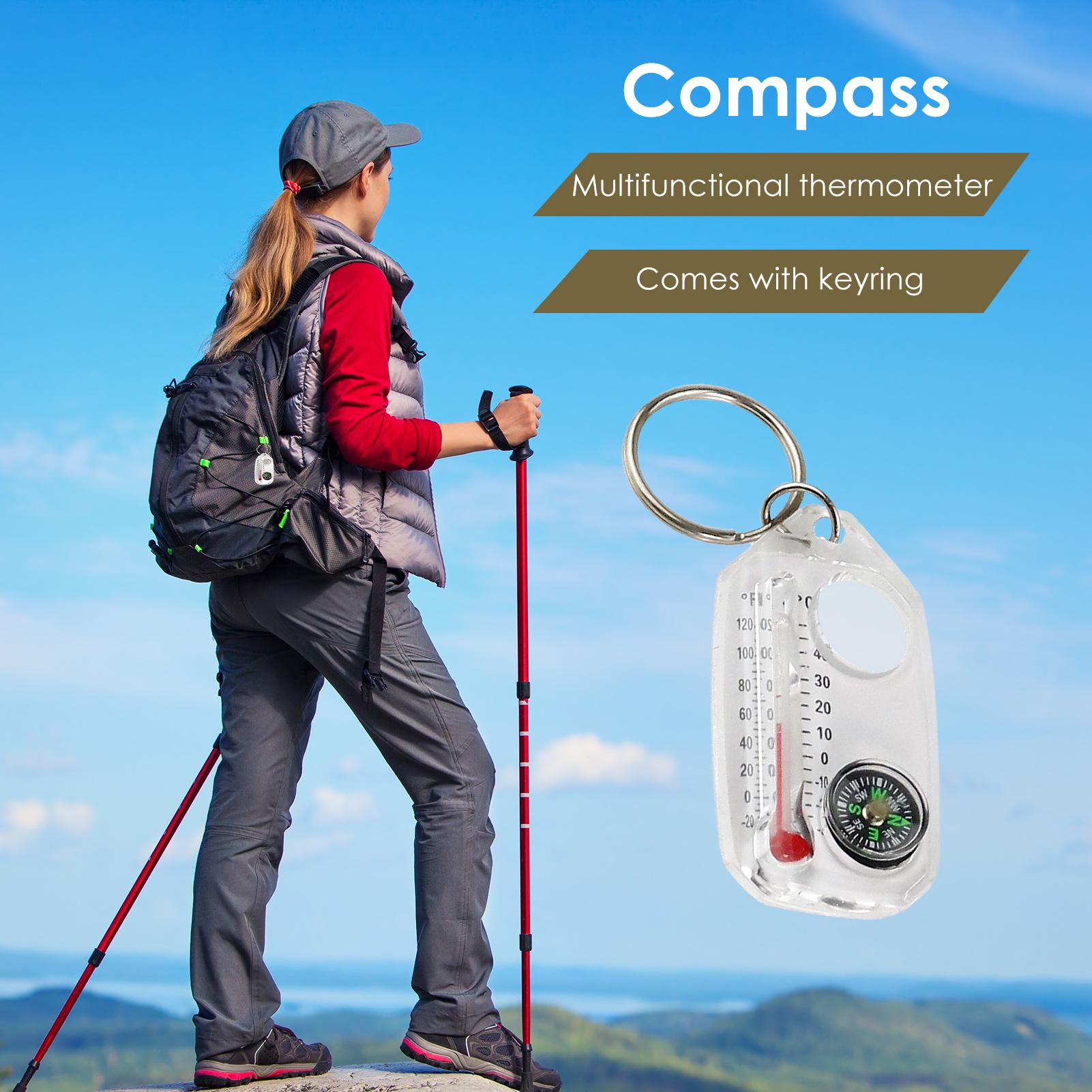Multifunktionale Mini-Schlüsse – Compass Keychain Mini Bewertung und Preis