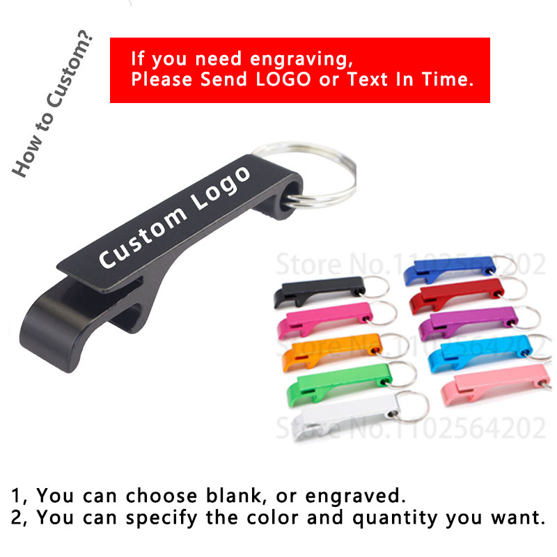 20 50 100 Stück individueller  – Bottle Opener Keyring Bewertung und Preis