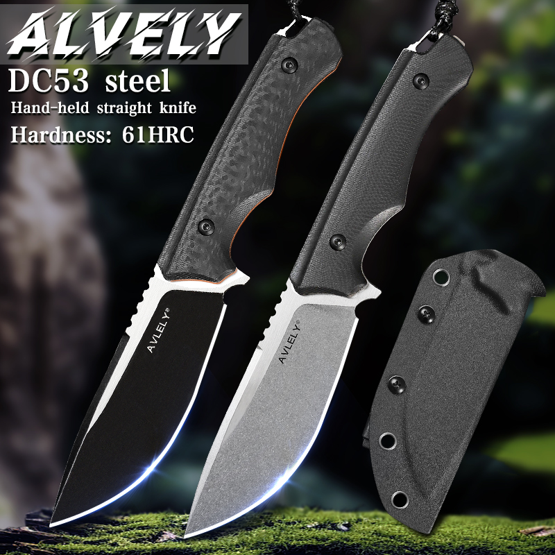 DC53 Stahlmesser mit feststehe – Edc Fixed Blade Deep Carry Bewertung und Preis
