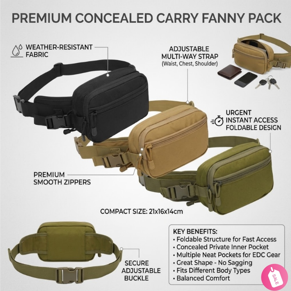 Taktische Verdeckte Tragetasch – Edc Carry Bag For Men Bewertung und Preis