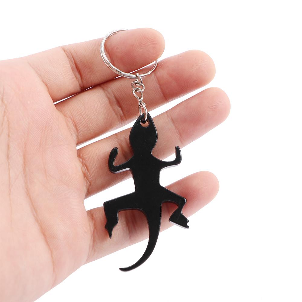Cartoon Kreative Eidechse Form – Bottle Opener Keyring Bewertung und Preis