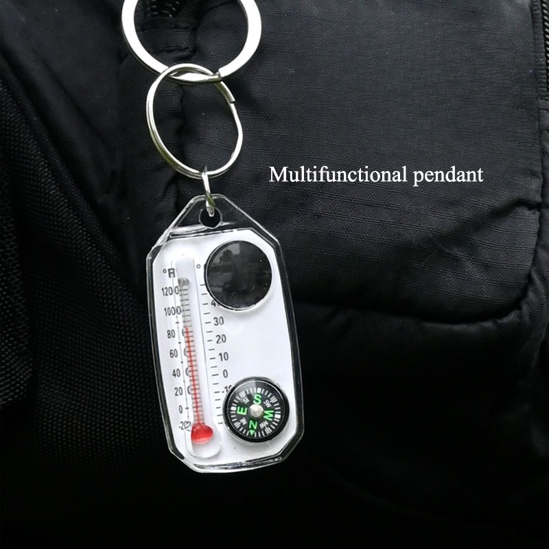 Outdoor-Überlebenskompass-Schl – Compass Keychain Mini Bewertung und Preis
